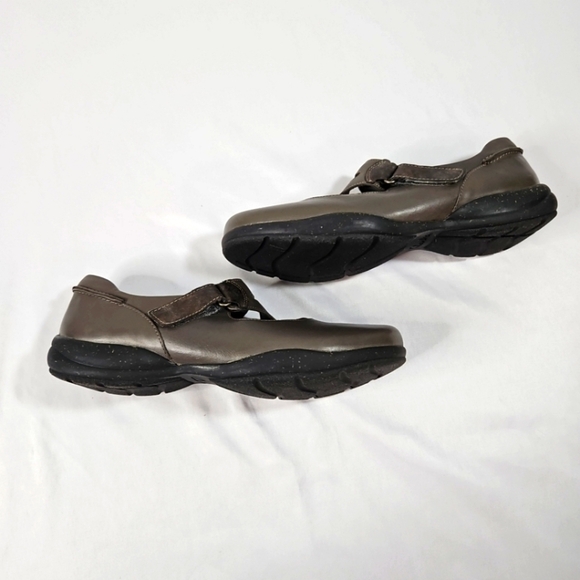 Collection by Clarks Roseville Jane Flats Womens Dark Grey Leather SZ 8.5M - Picture 7 of 7